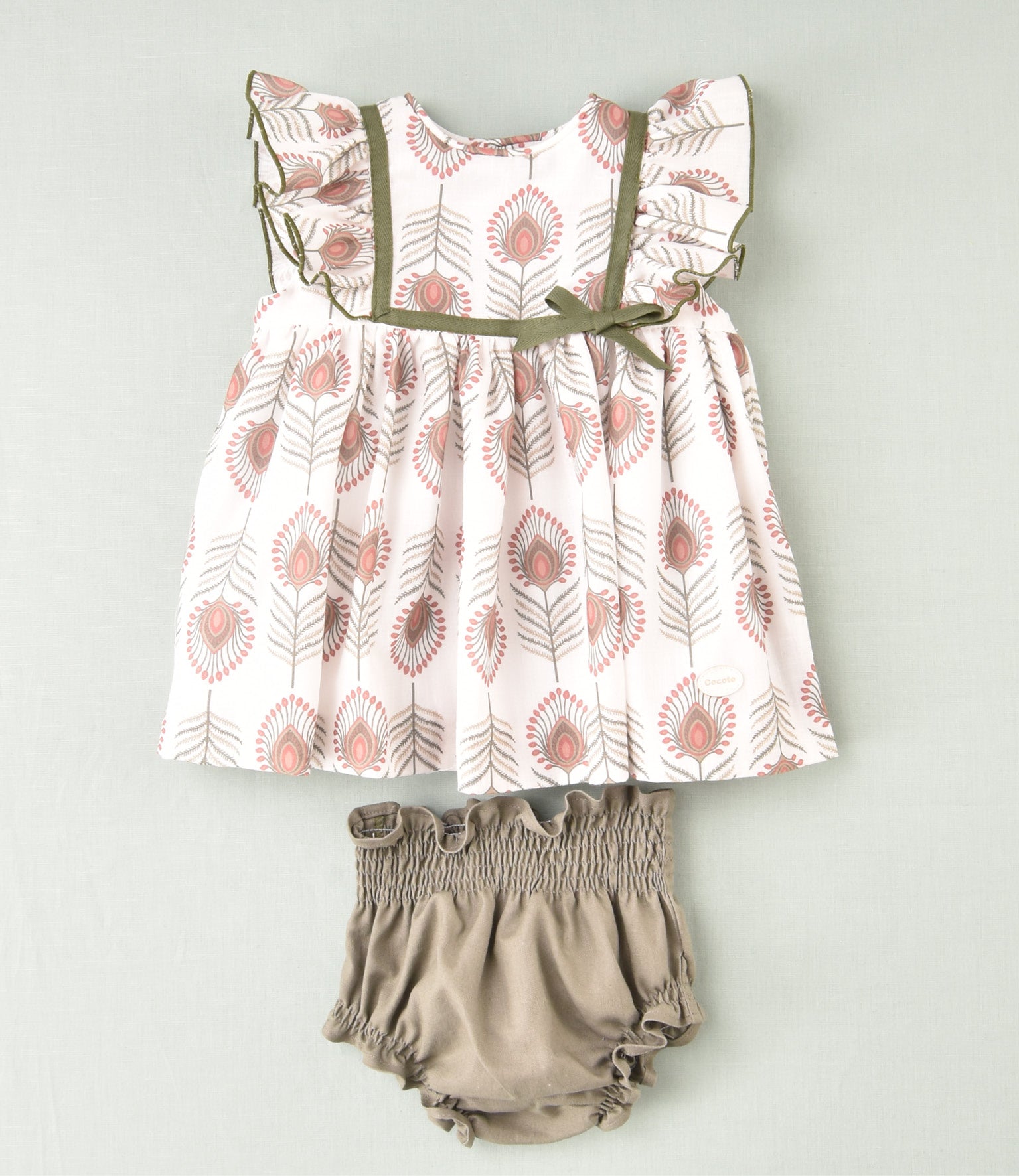 VESTIDO ESTAMPADO BEBE 2P