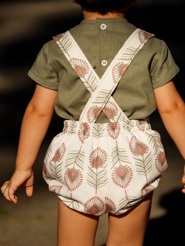CONJUNTO RANA ESTAMPADA BEBE 2P