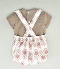 CONJUNTO RANA ESTAMPADA BEBE 2P