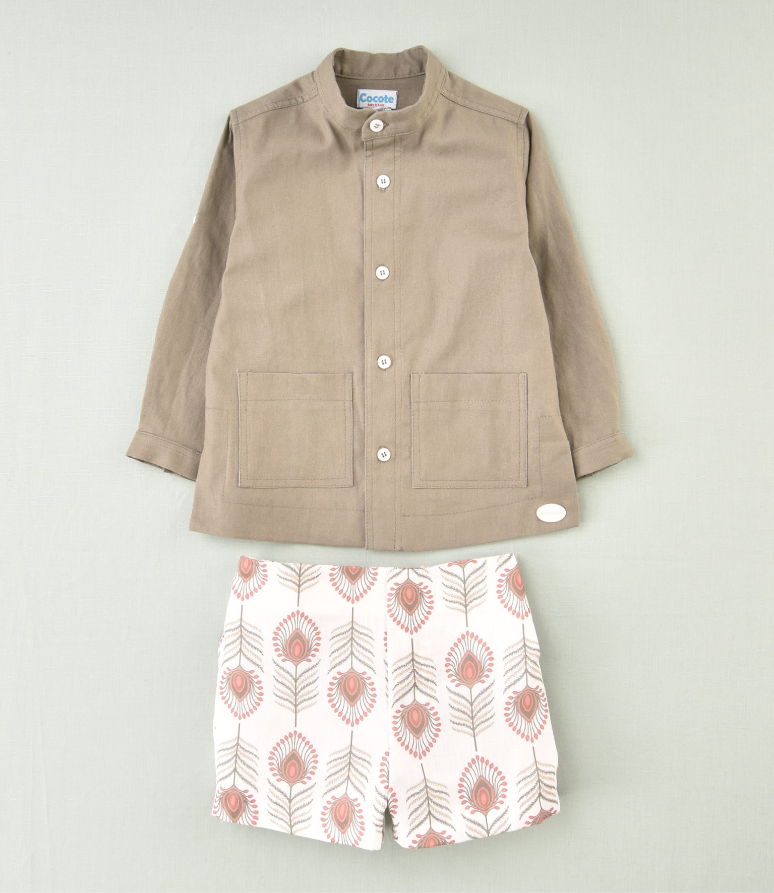 CONJUNTO ESTAMPADO NIÑO 2P