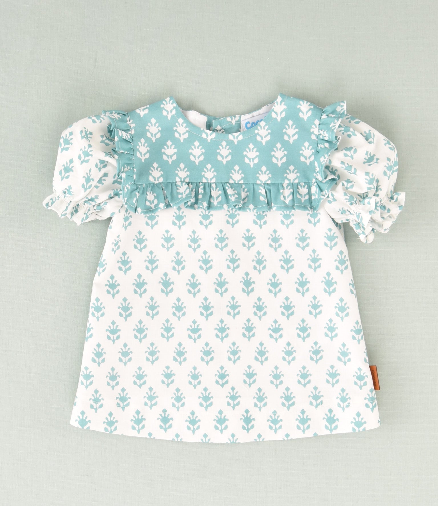 VESTIDO FLOR ETNICA BEBE NIÑA