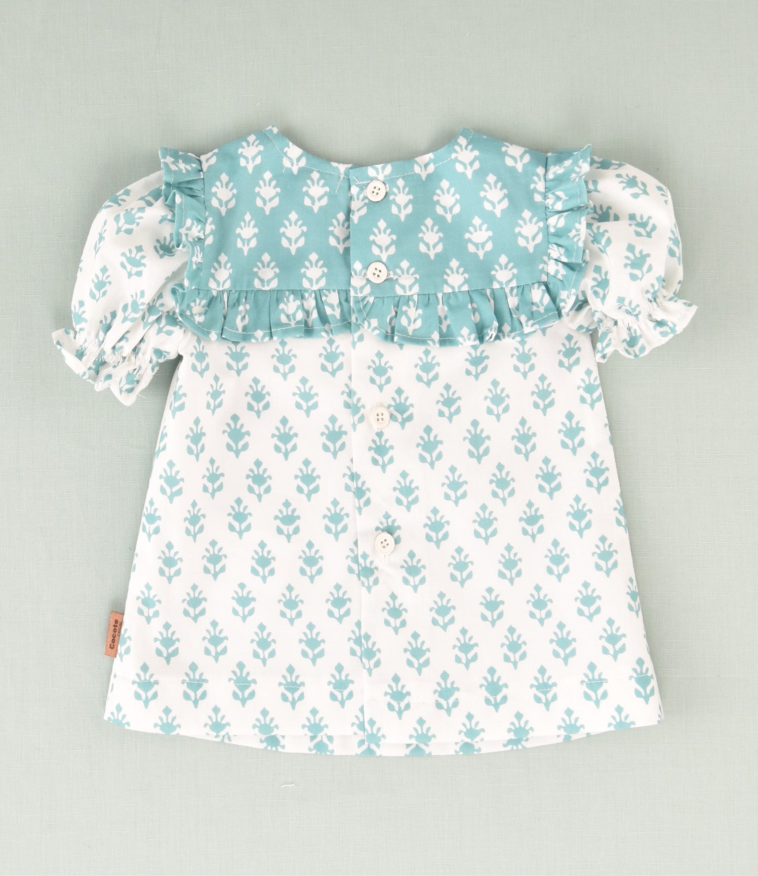 VESTIDO FLOR ETNICA BEBE NIÑA