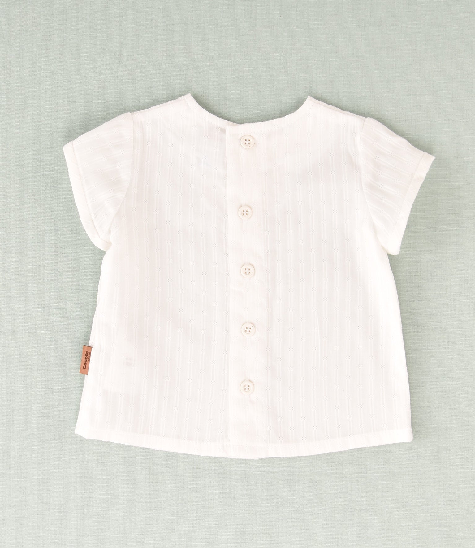 BLUSA BORDADA BEBE NIÑO