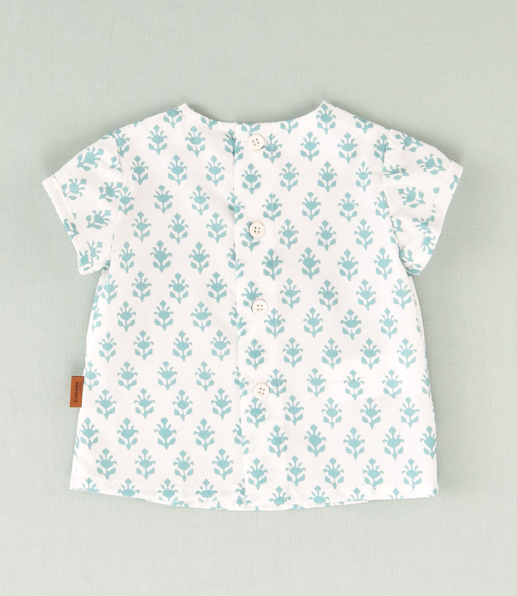 BLUSA FLOR ETNICA BEBE NIÑO