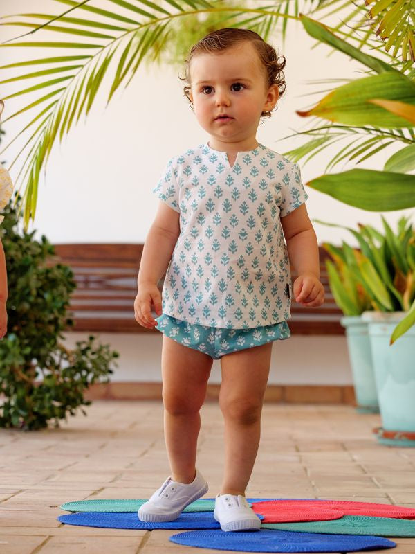 POLOLO FLOR ETNICA BEBE NIÑO