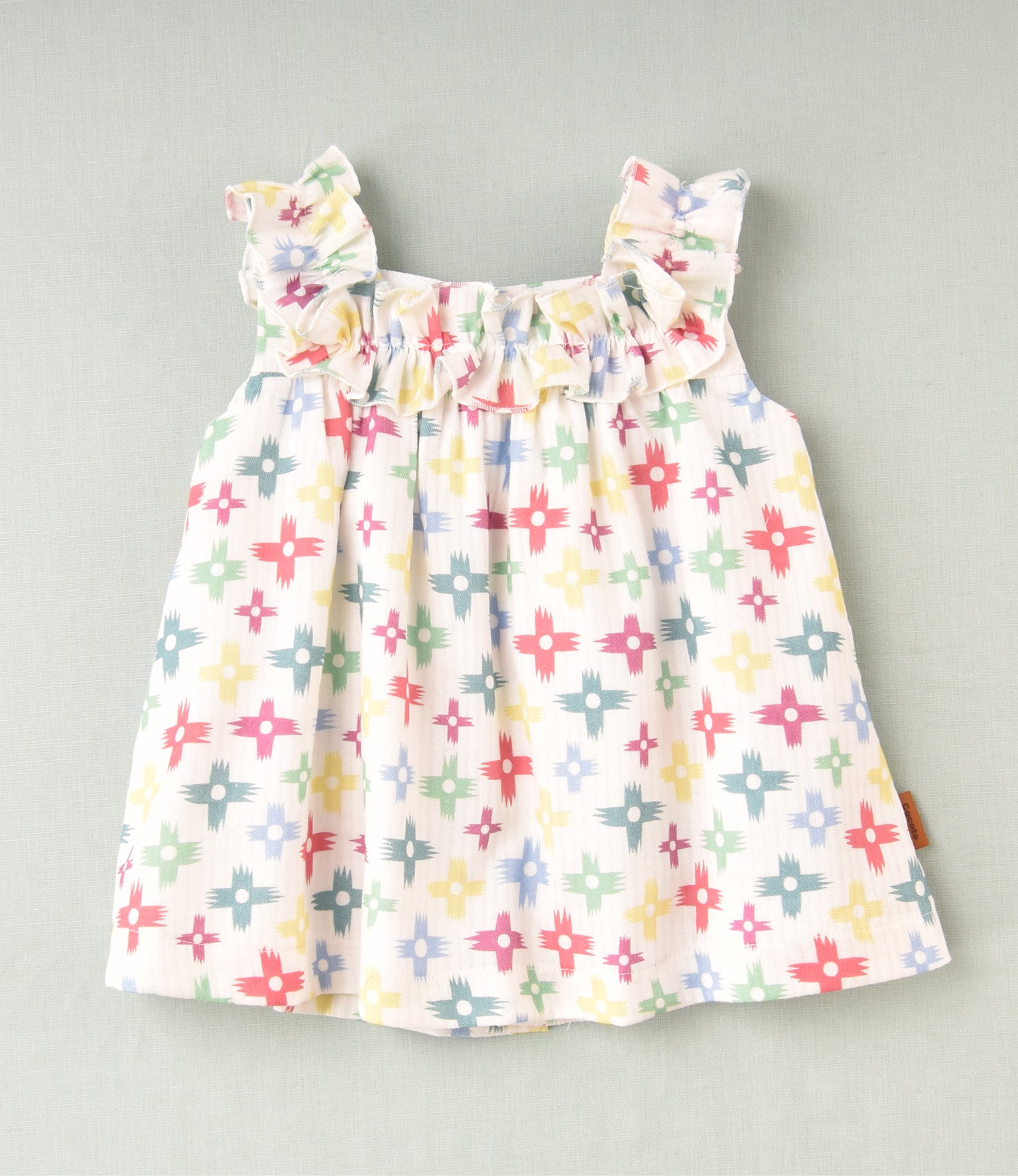 VESTIDO CRUCES BEBE NIÑA