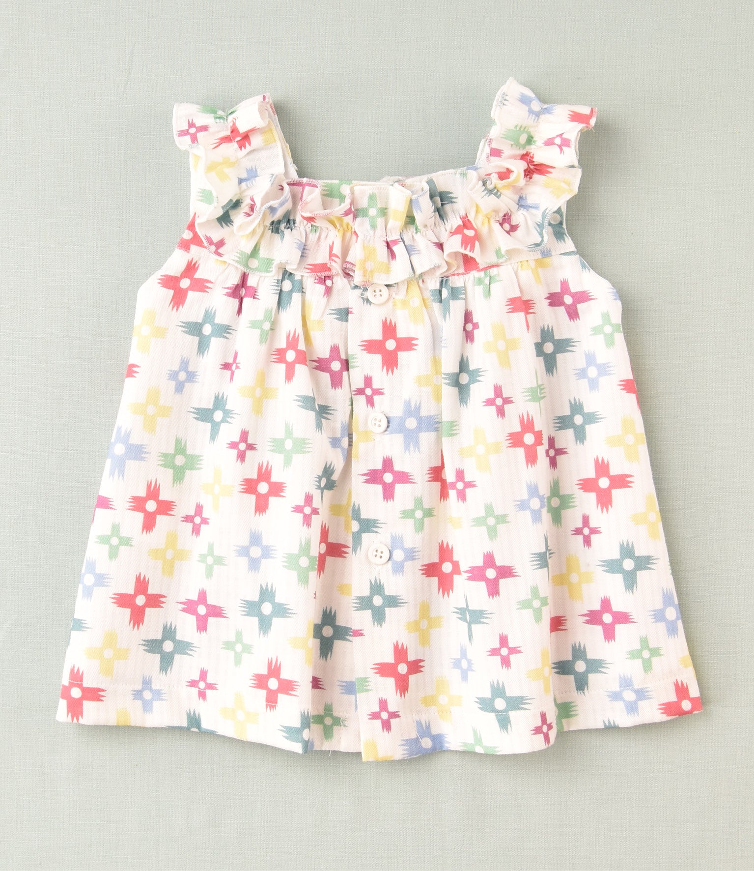 VESTIDO CRUCES BEBE NIÑA