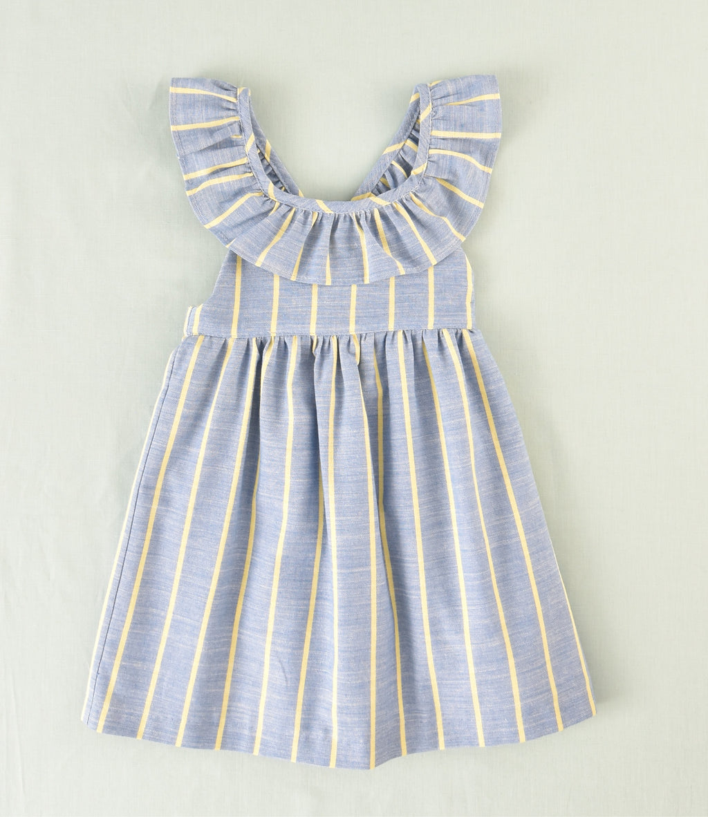 VESTIDO RAYAS NIÑA