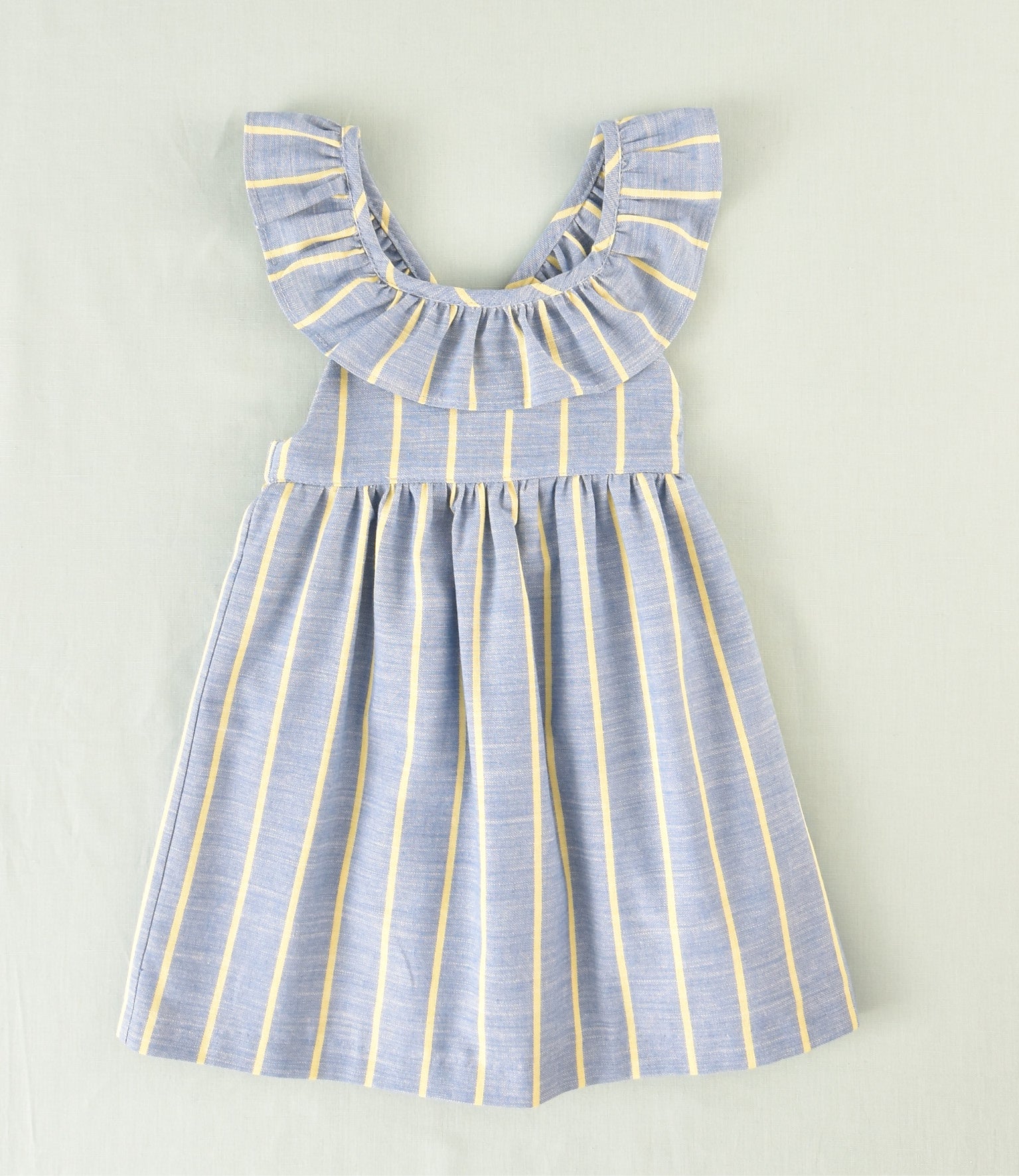 VESTIDO RAYAS NIÑA