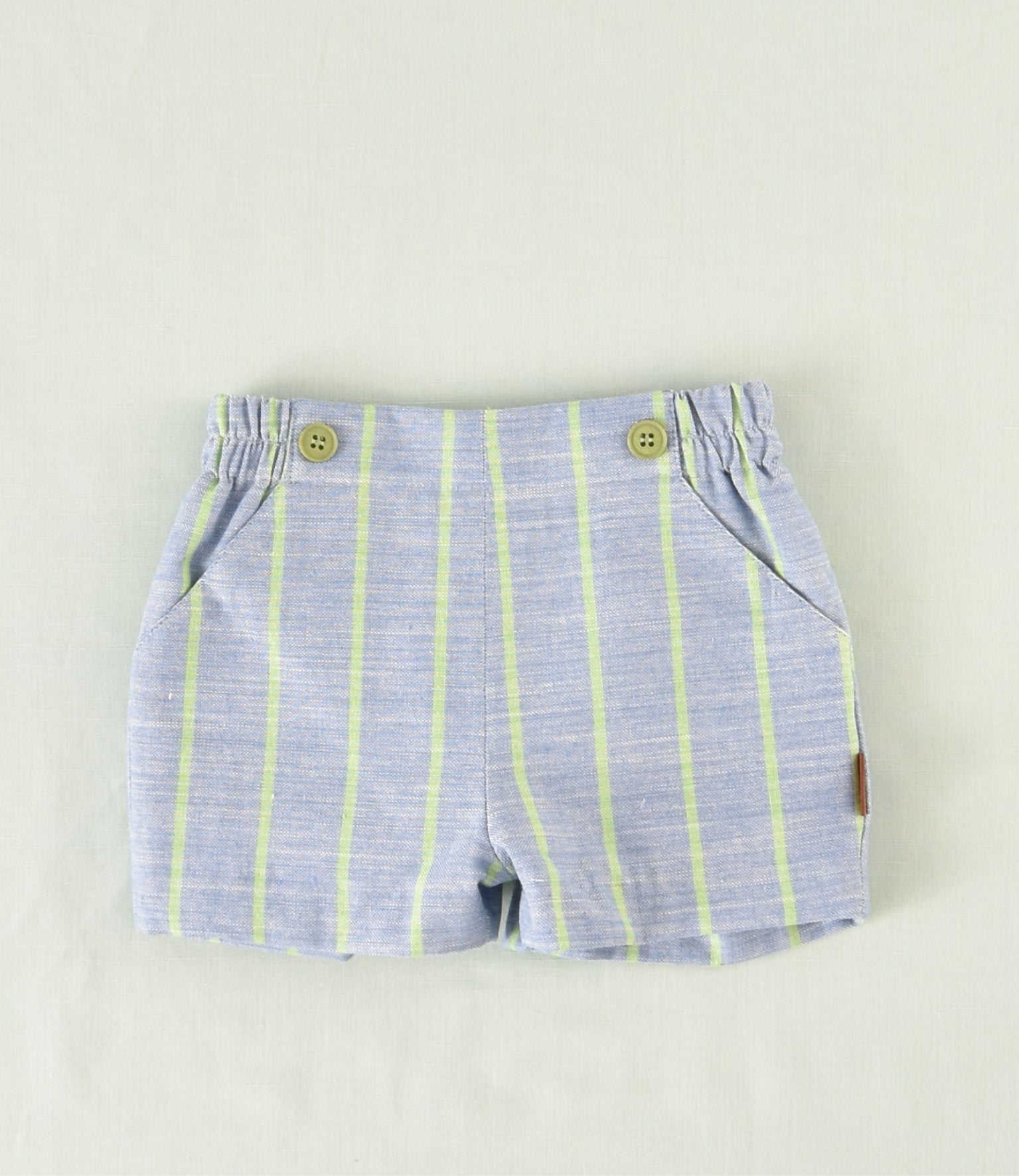 PANTALON CORTO RAYAS NIÑO