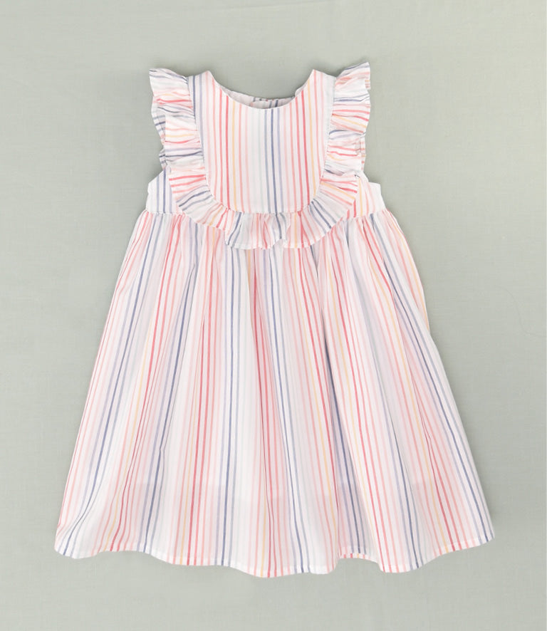 VESTIDO RAYAS NIÑA