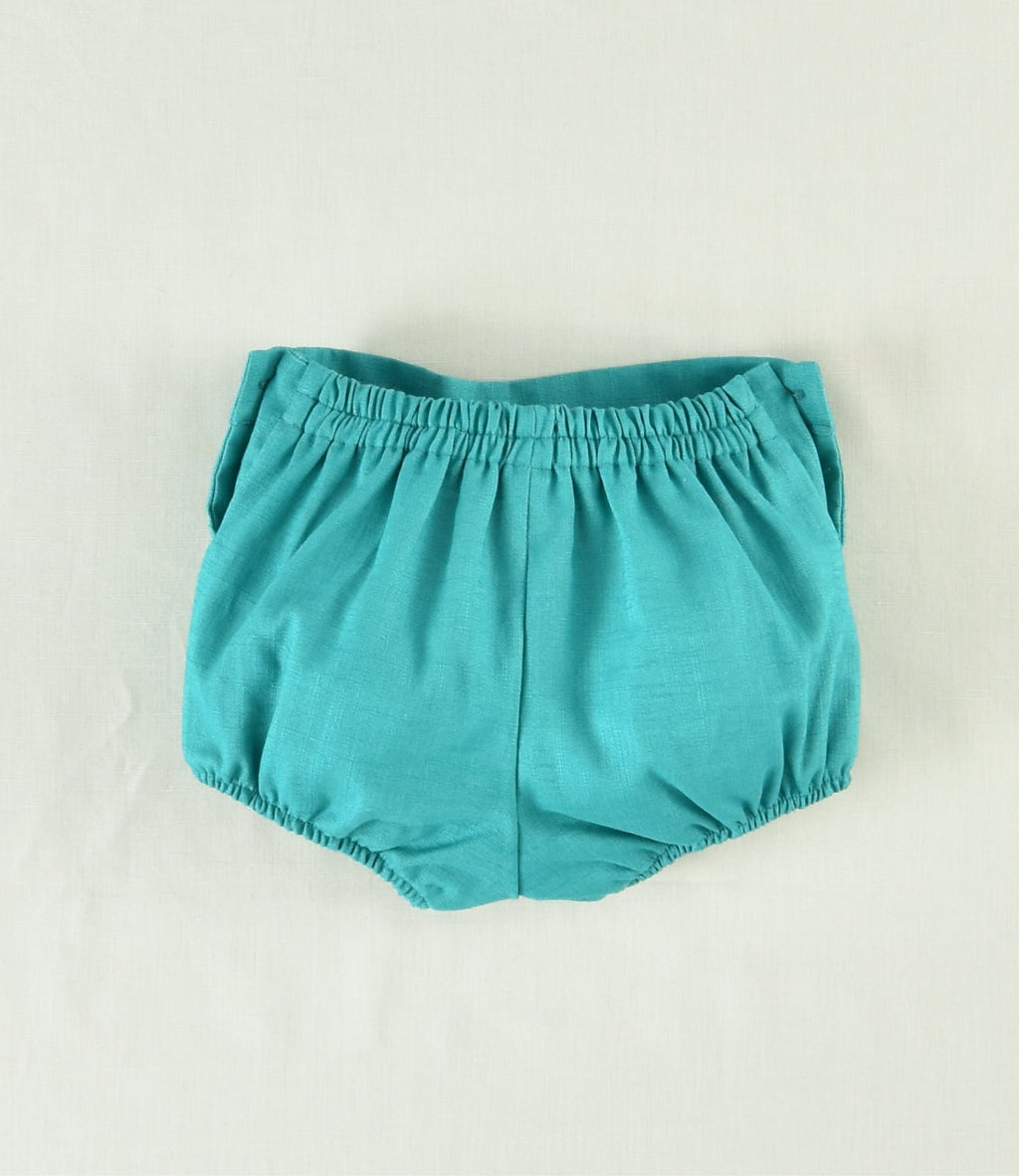 PANTALON CULOTTE EN LIN POUR ENFANT