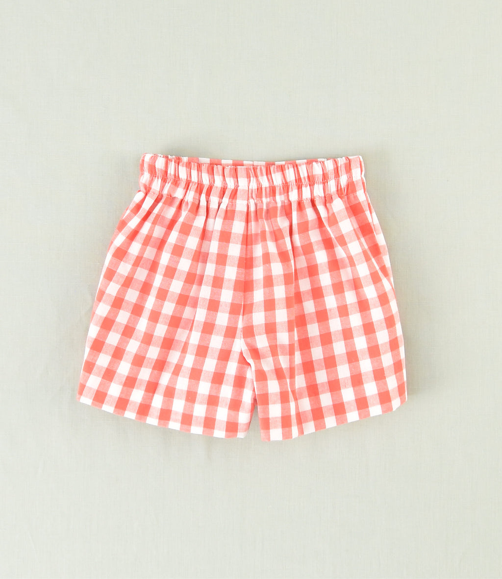 SHORT VICHY ENFANT