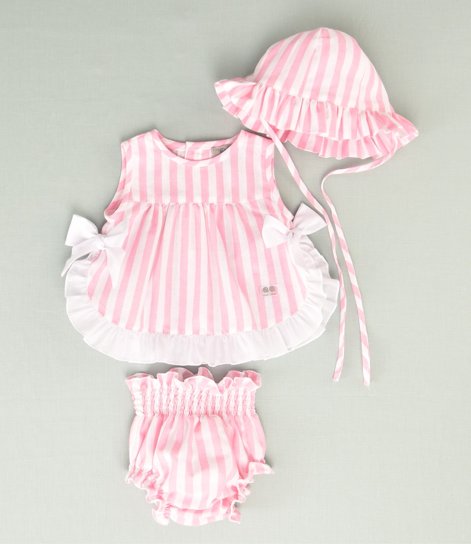CONJUNTO NIÑA RAYAS 3P