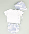 ENSEMBLE ENFANT RAYURES 3P