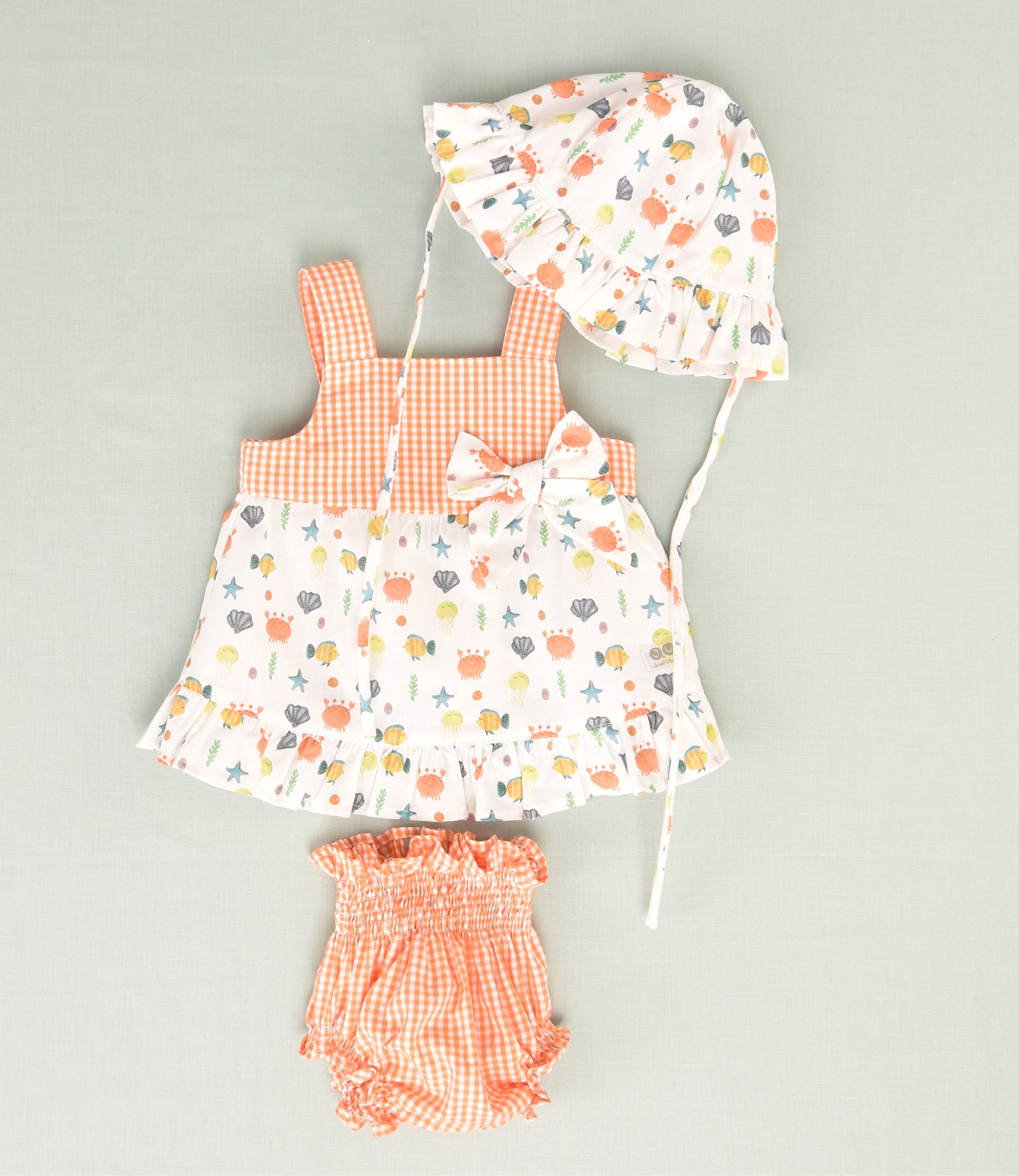 CONJUNTO NIÑA CANGREJOS 3P
