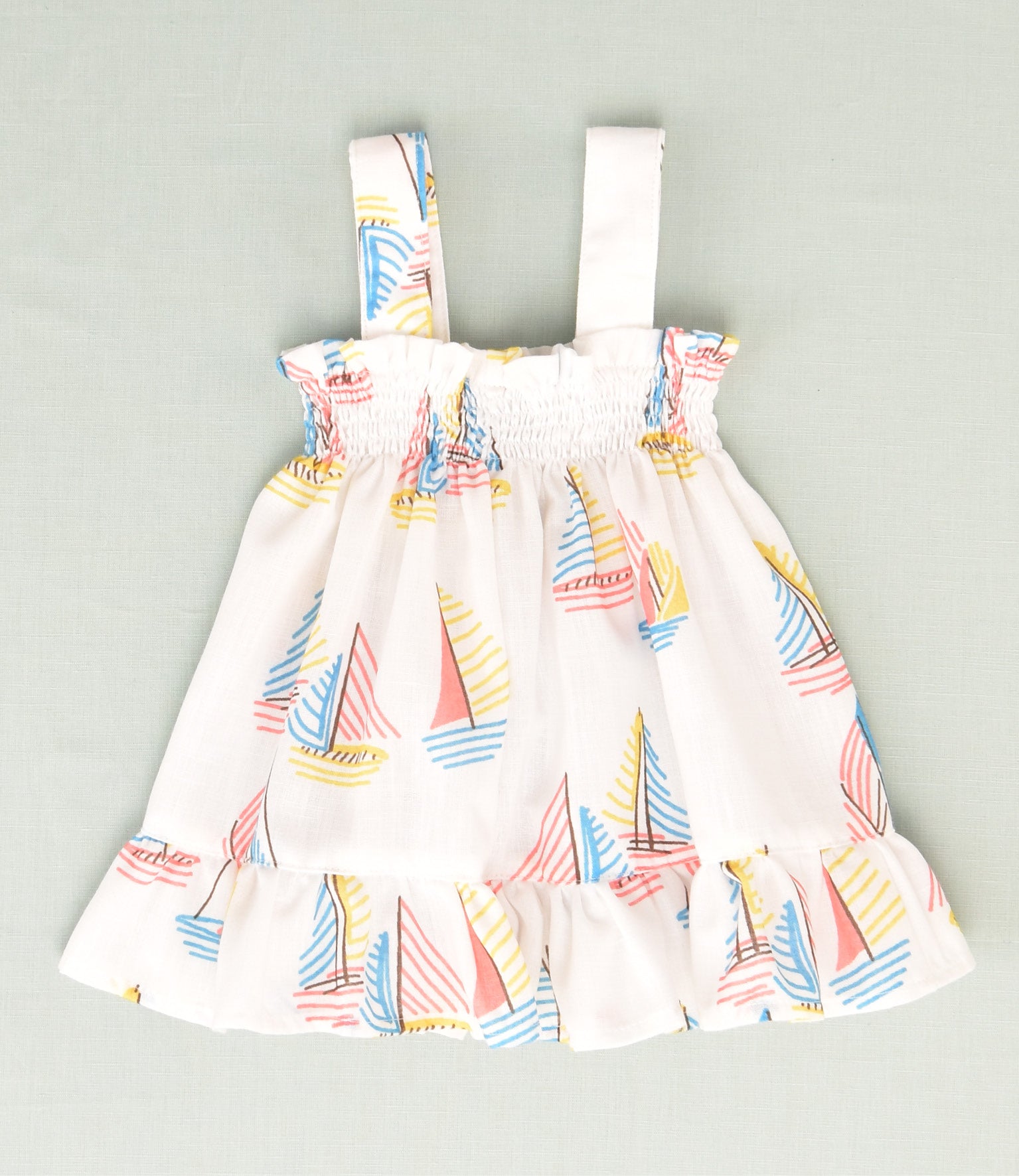 VESTIDO NIÑA VELEROS