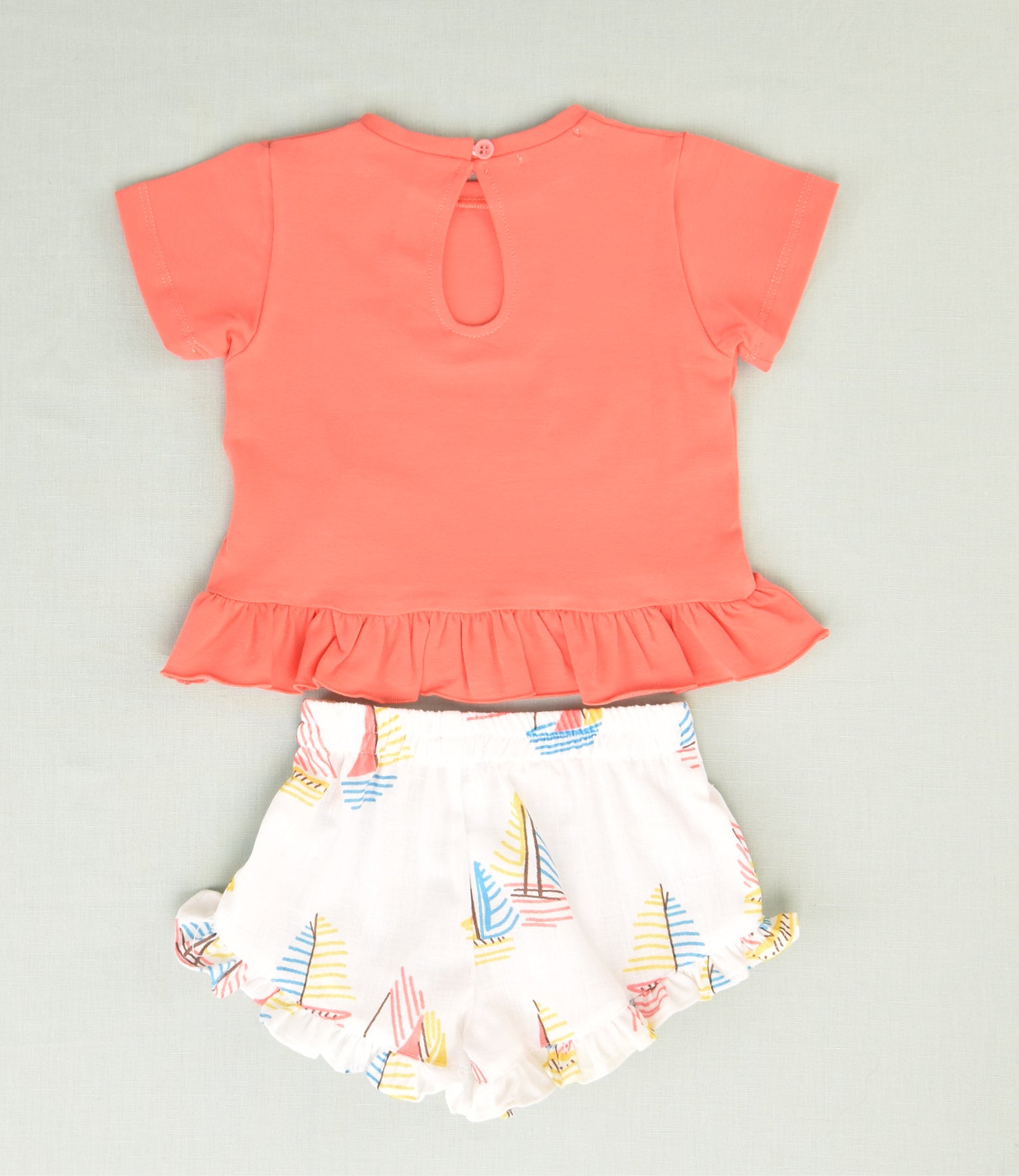 CONJUNTO NIÑA VELEROS 2P
