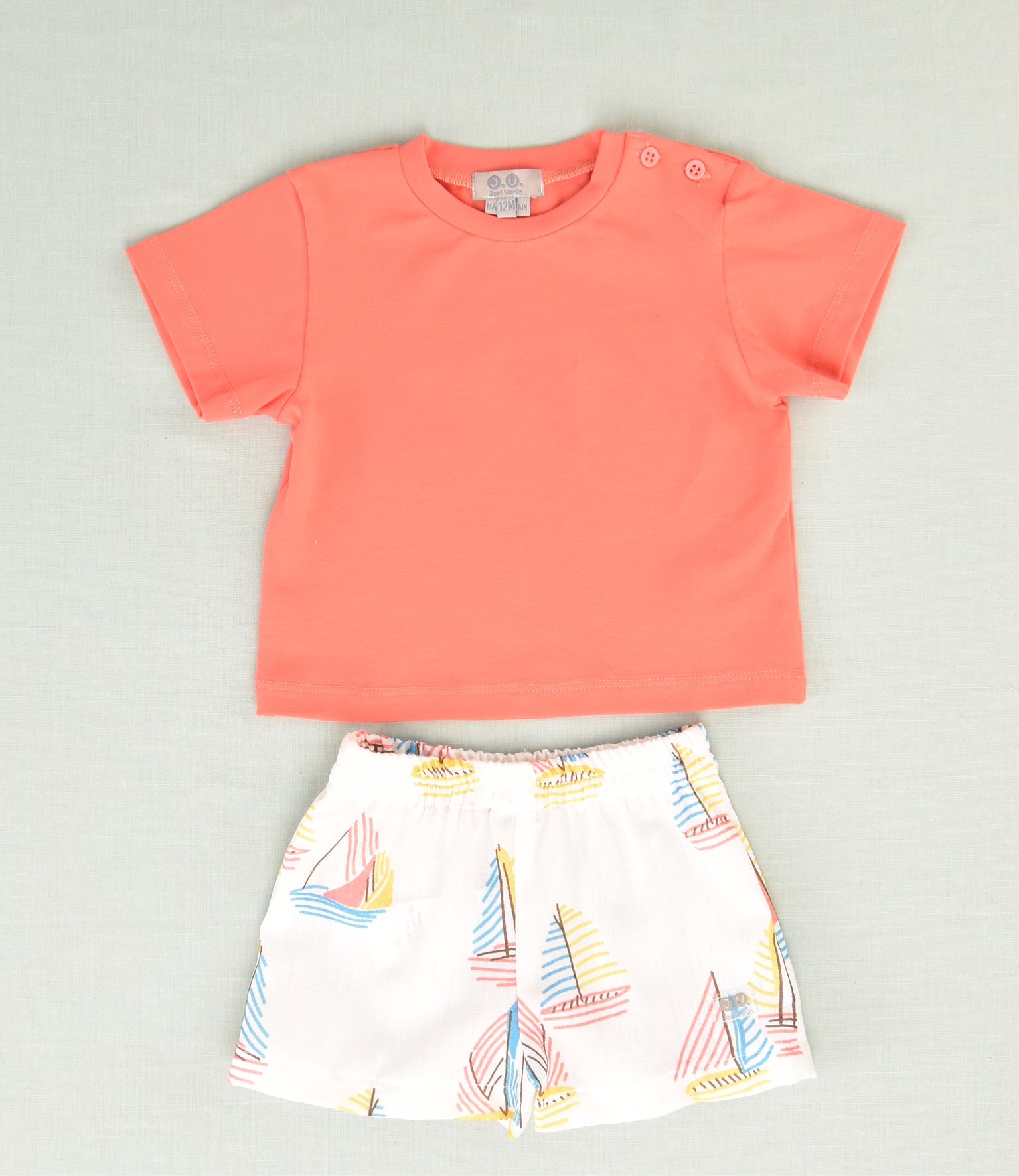 CONJUNTO NIÑO VELEROS 2P