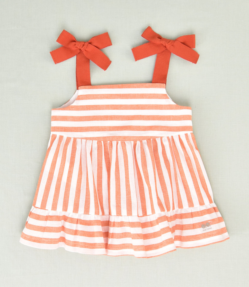 ROBE ENFANT RAYÉE 2P