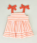 ROBE ENFANT RAYÉE 2P