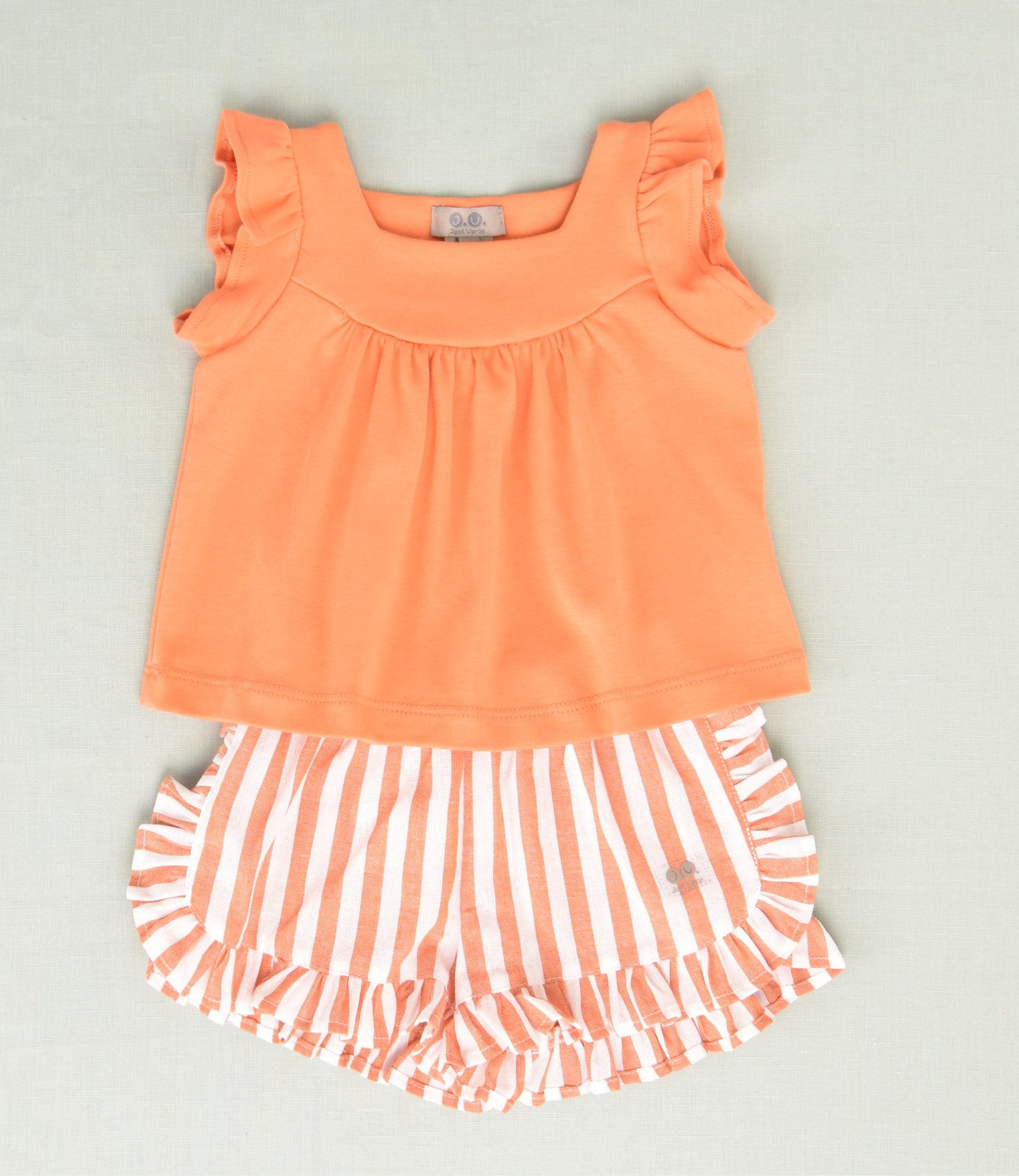 CONJUNTO NIÑA RAYAS 2P