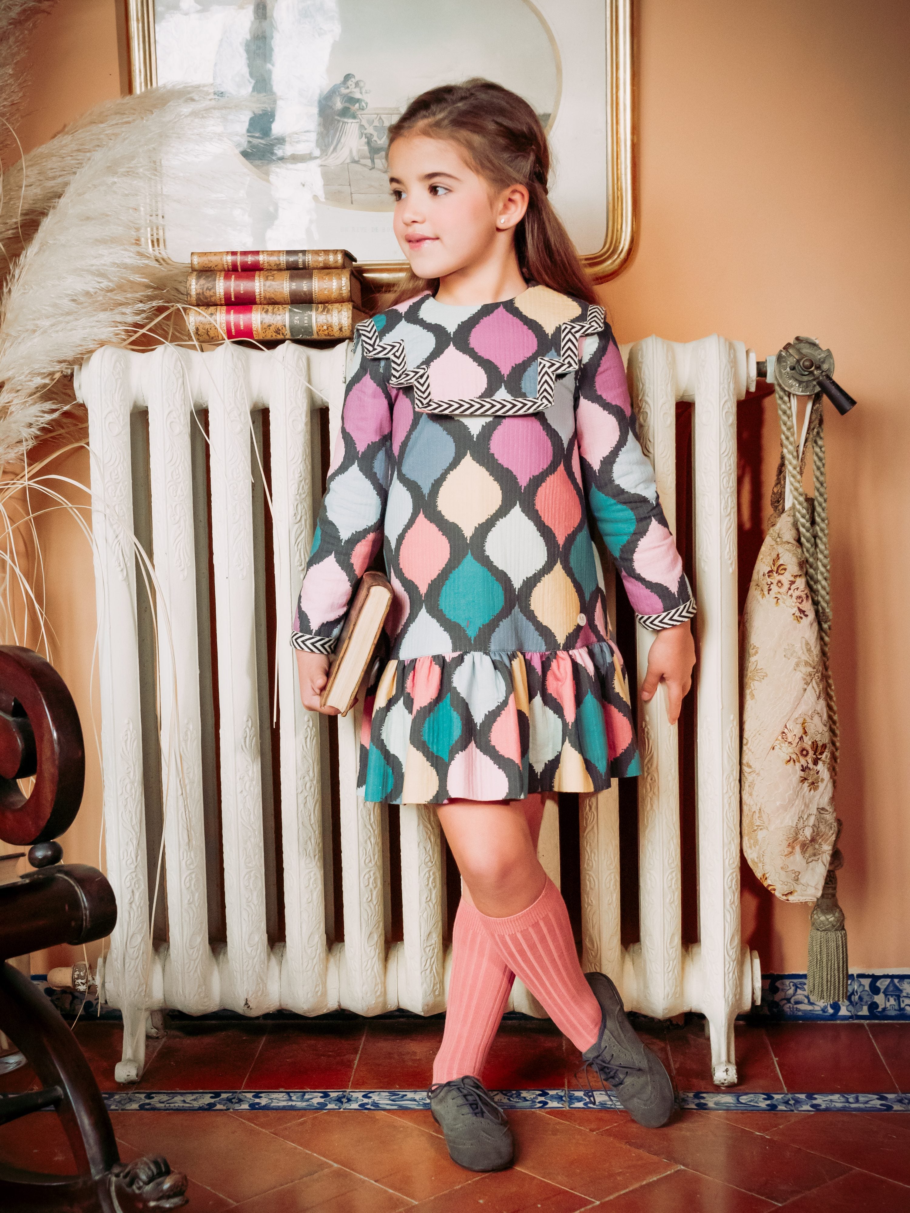 VESTIDO GOTAS NIÑA