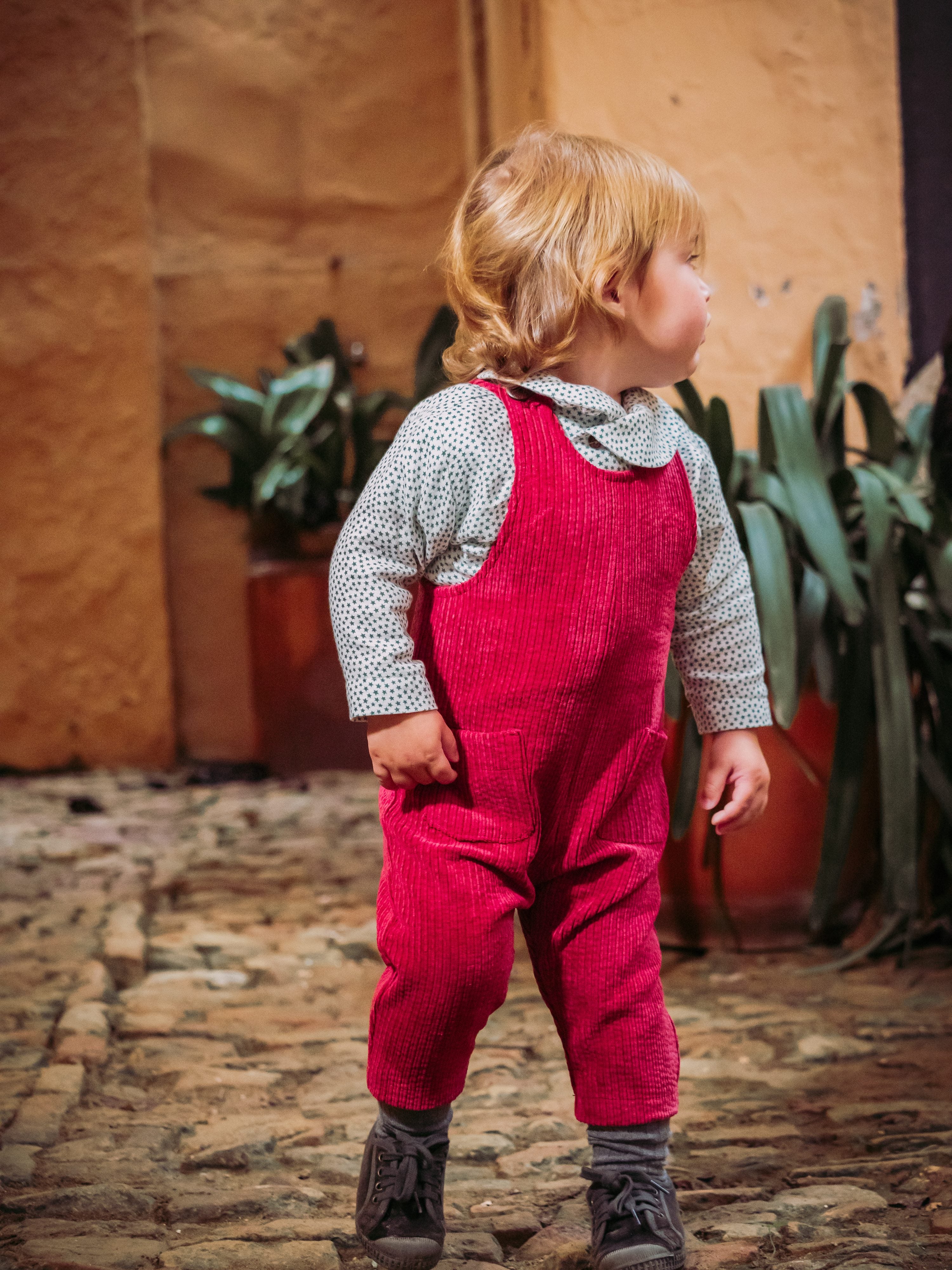 SALOPETTE EN JEAN BÉBÉ