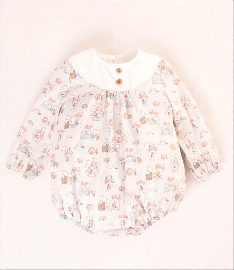 COMBINAISON ESTAMPÉE BÉBÉ