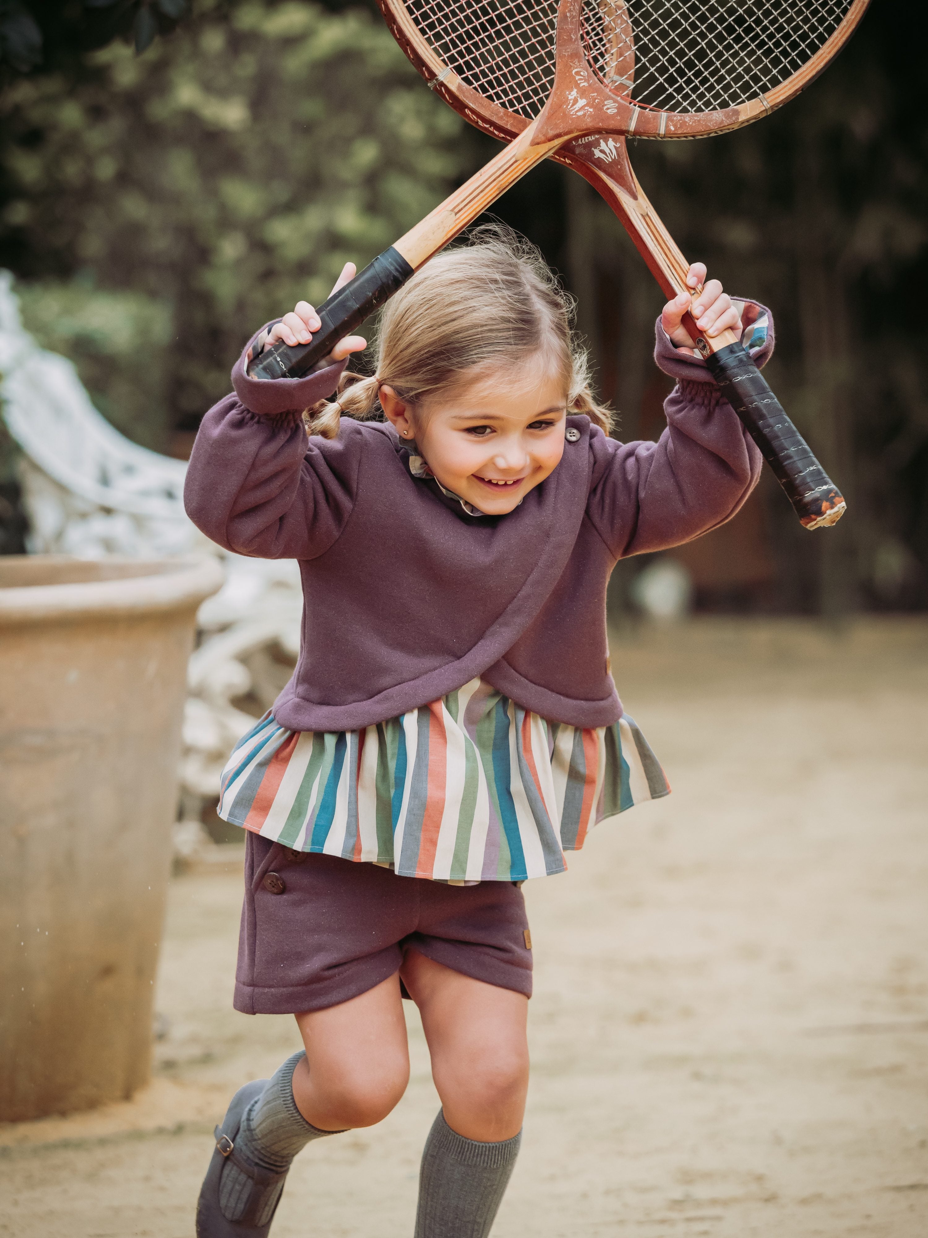 SUDADERA RAYAS NIÑA