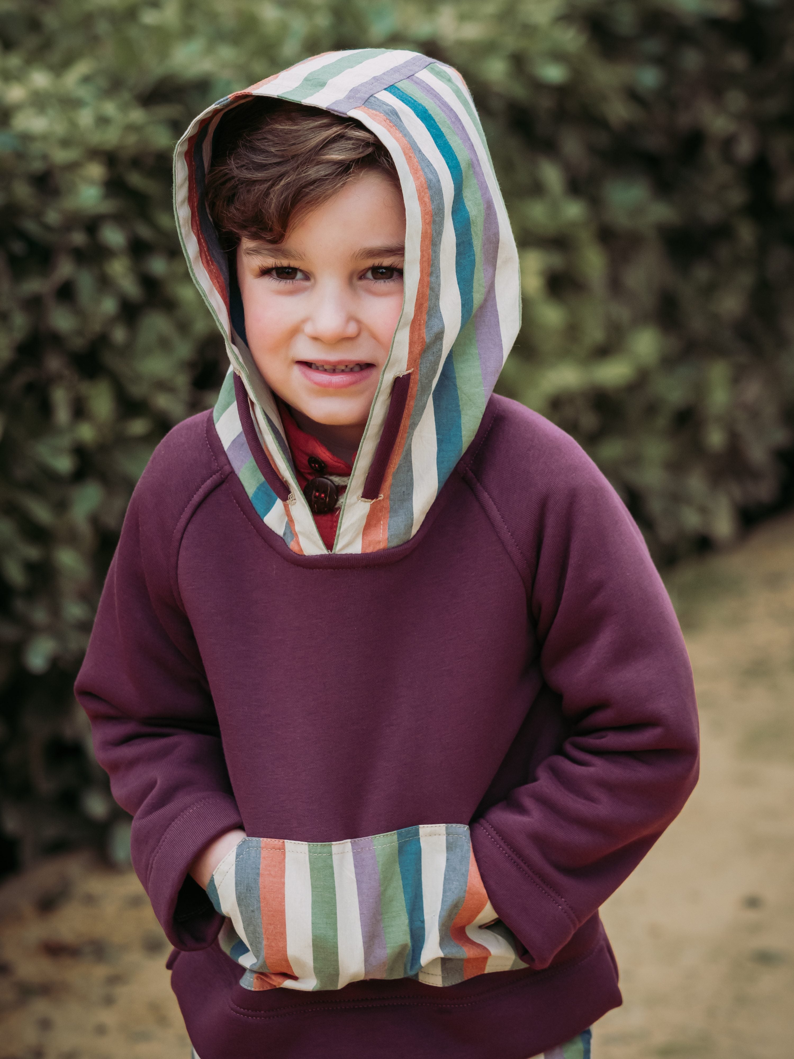 SUDADERA RAYAS NIÑO