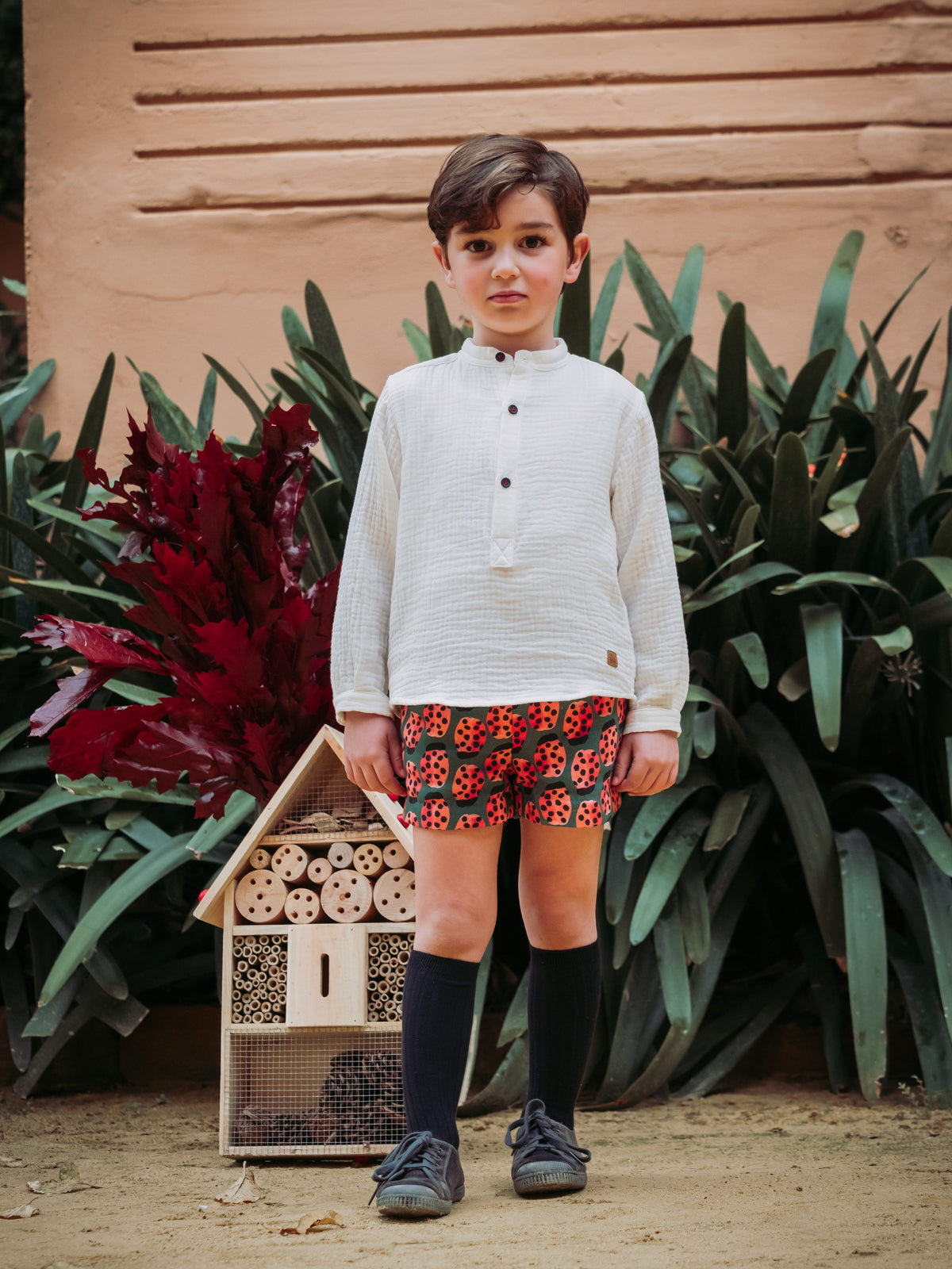 BLUSA GASA LISA NIÑO