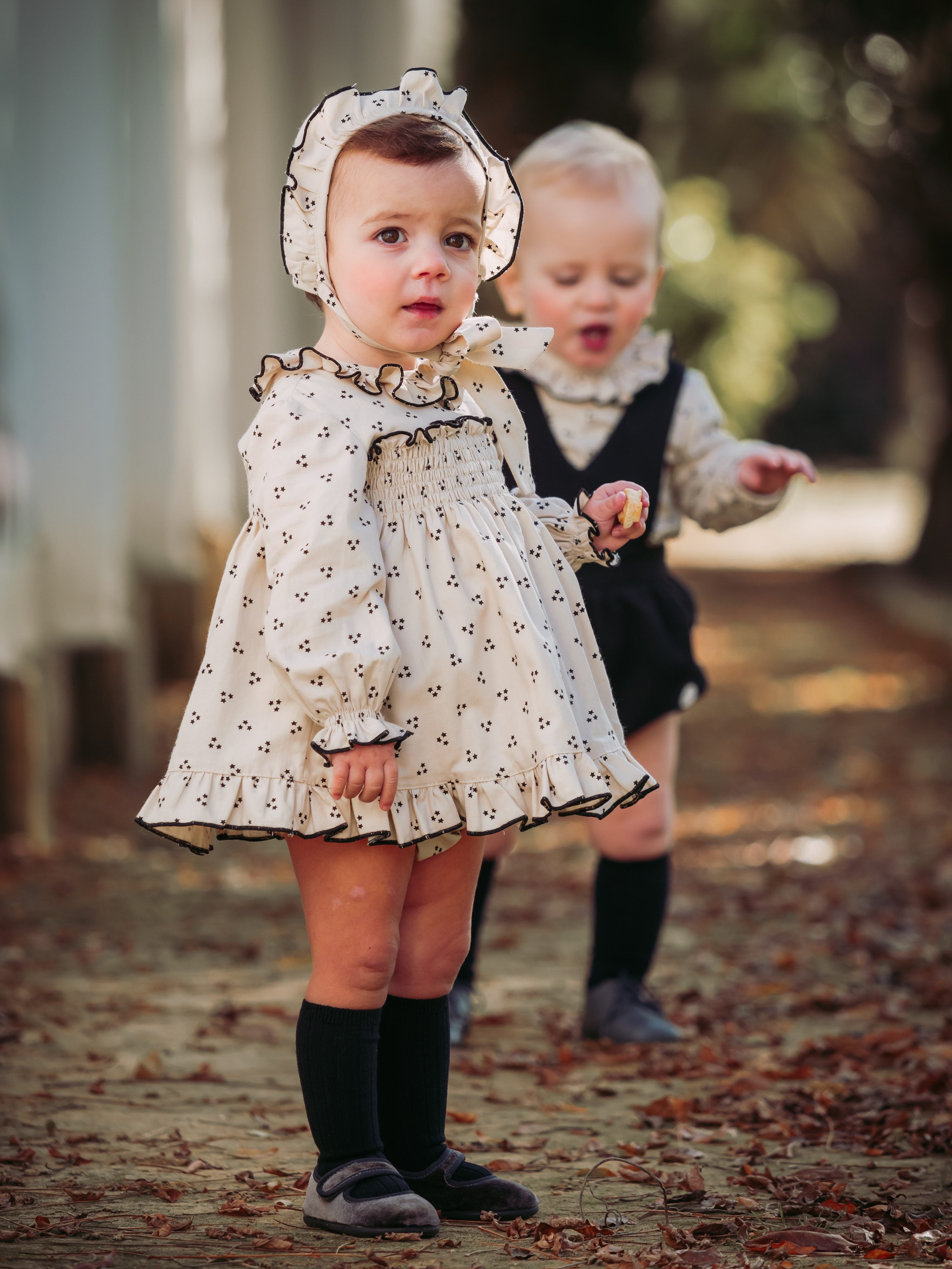 VESTIDO ESTRELLAS BEBE 3P