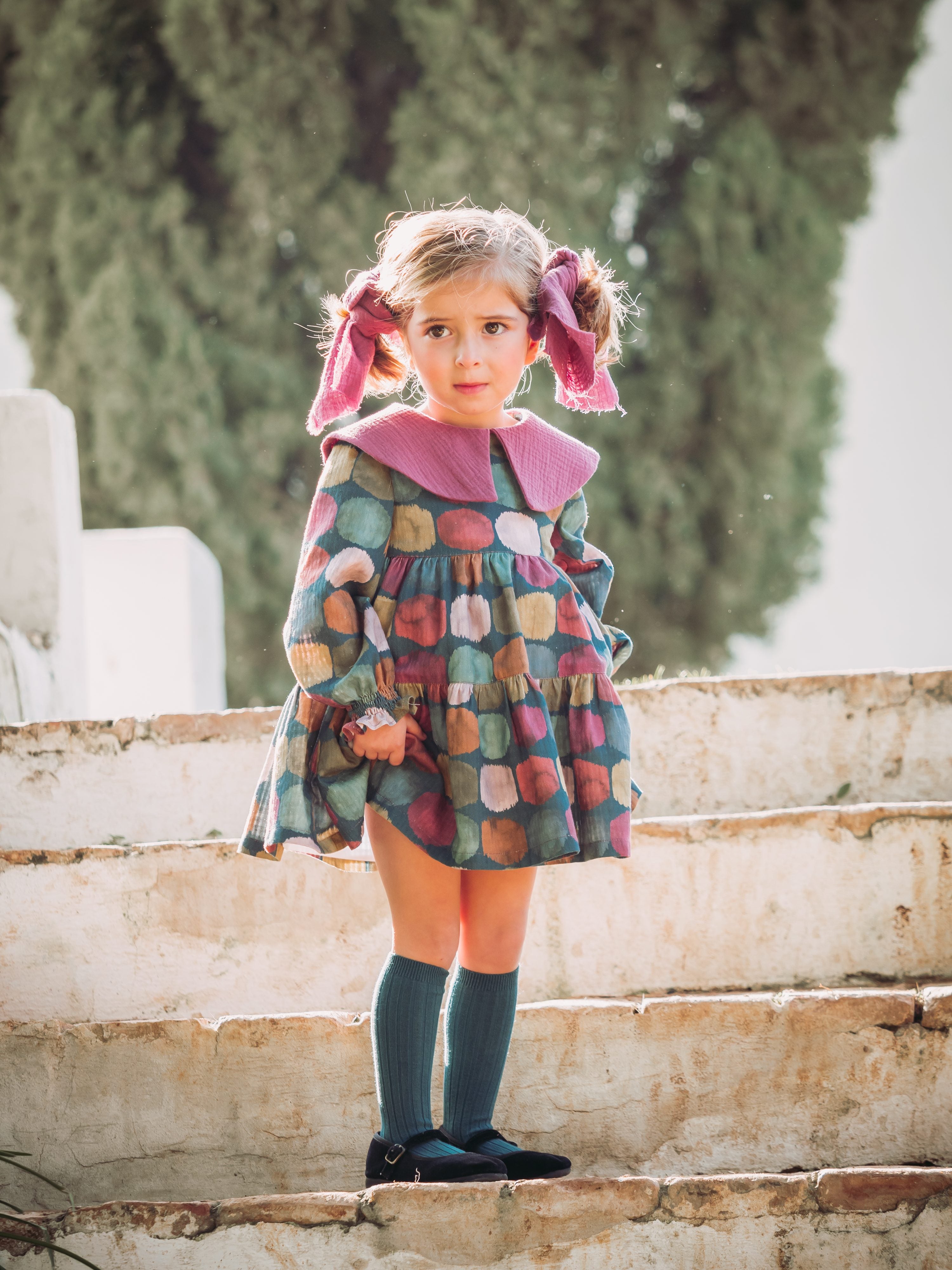 VESTIDO PINCELADAS NIÑA